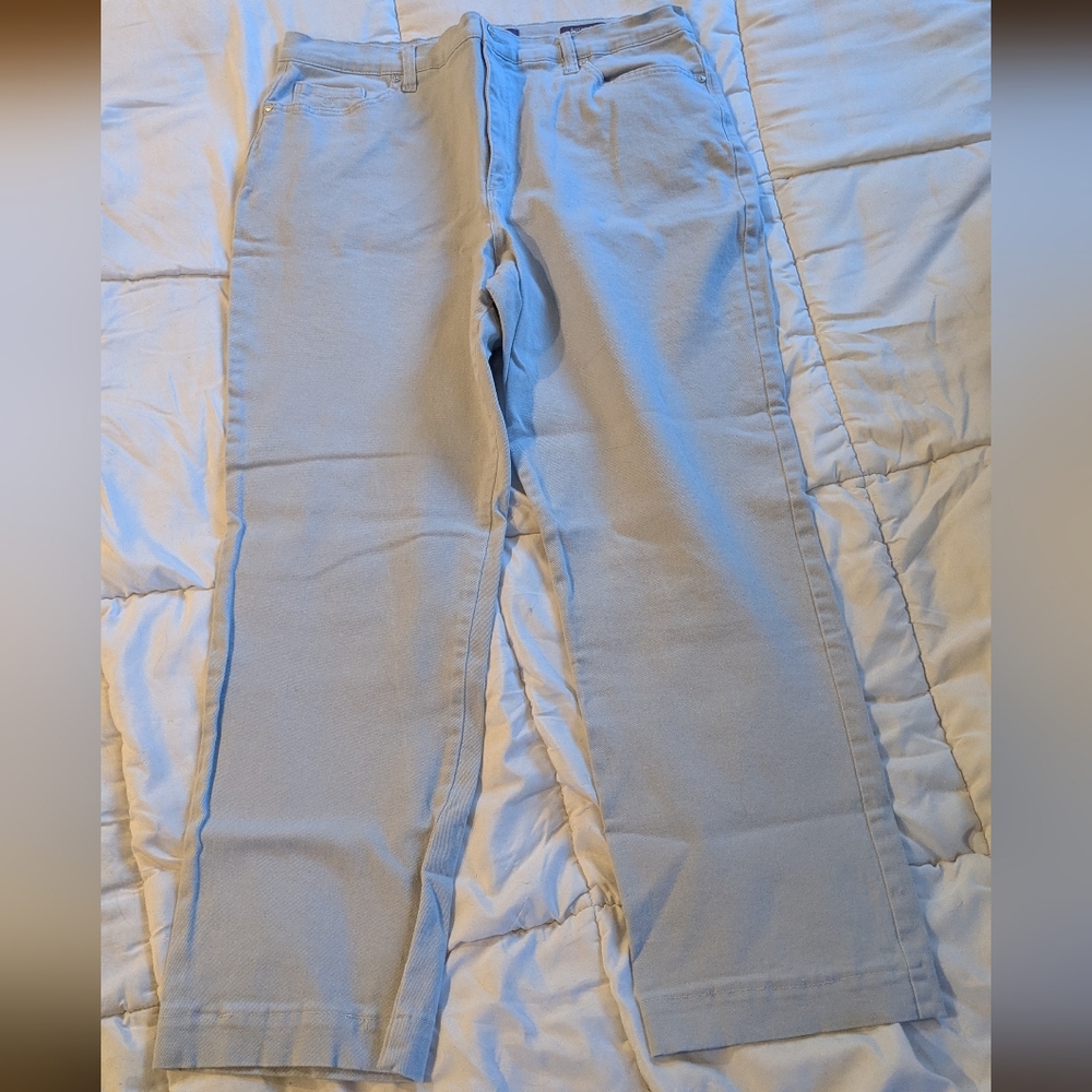 Gloria Vanderbilt Women's Light Blue Pants